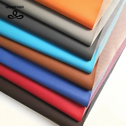 QUANFANG 50x160 cm Colore Solido Lmitation Pelle Finto Rilievo Tessuto PU Per Borsa Da Cucire Scarpe Divano Panno Materiale Mezzo Metro