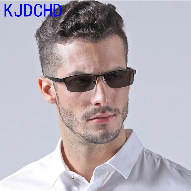 

New photochromic presbyopic glasses UV protection UV400 men and women sunglasses computer glasses