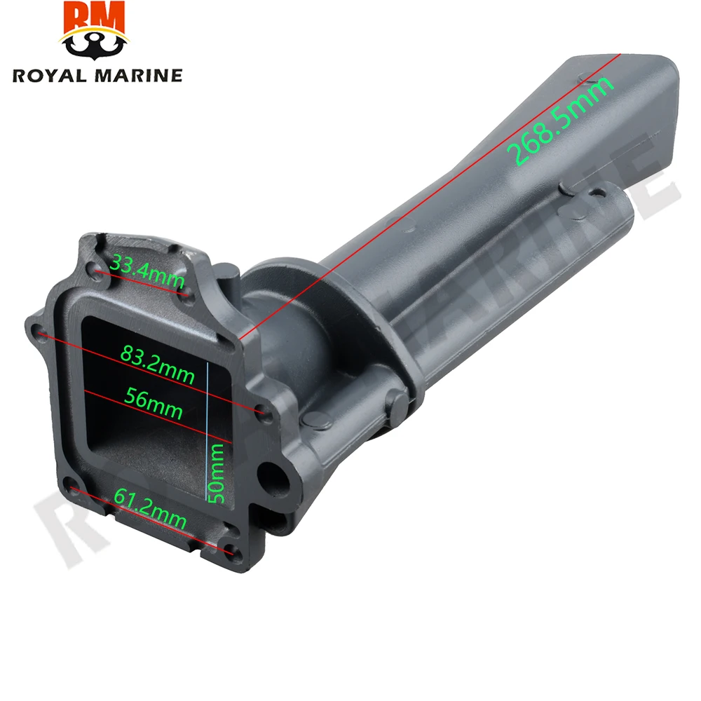 

6B4-41131-00 Manifold, Ext. 1 for yamaha 9.9HP 15HP outboard motor 2 stroke 6B4-41131 6B4-41131-00 6B4-41131-10 6B4-41131-20