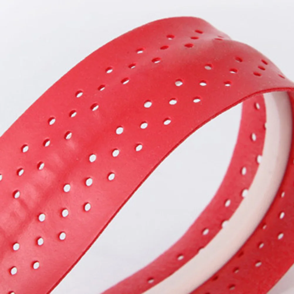 1Pair Non-Slip Breathable Holes Tennis Badminton Racquet Handle Overgrips Tape Badminton Accessories