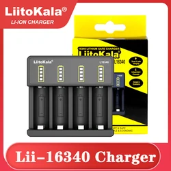 LiitoKala Lii-16340 ładowarka 3.7V 4.2V akumulator CR123A CR123 16340 ładowarka