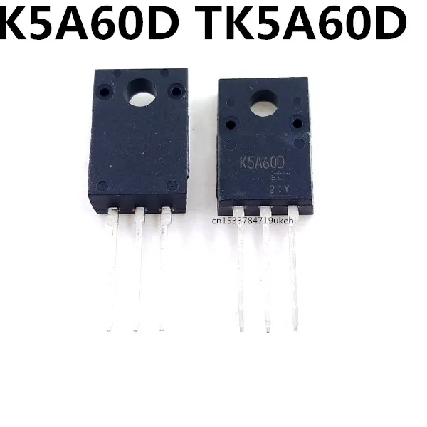 Original 5pcs/ K5A60D TK5A60D TO-220F 600V 5A