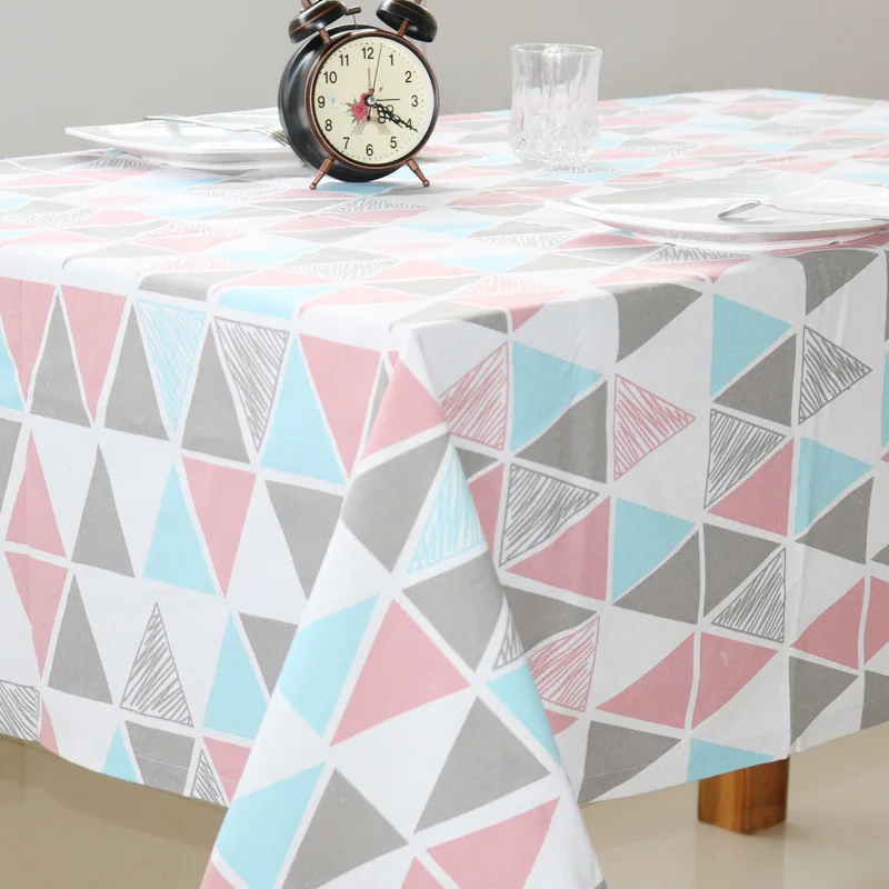 Geometric Table Cloth Tablecloth Nappe Table Cover Party Wedding Table Cloth for Home Table Decoration Mantel Home Textile