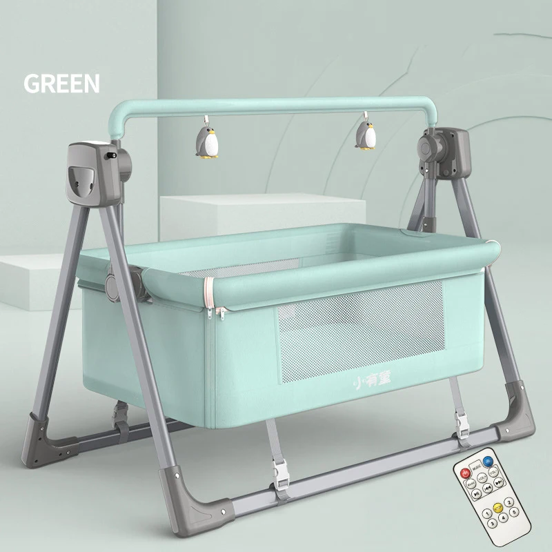 Baby Multi-function Electric Cradle Newborn Cradle To Coax Baby Rocking Chair Intelligent Comfort Artifact Sleeping Basket