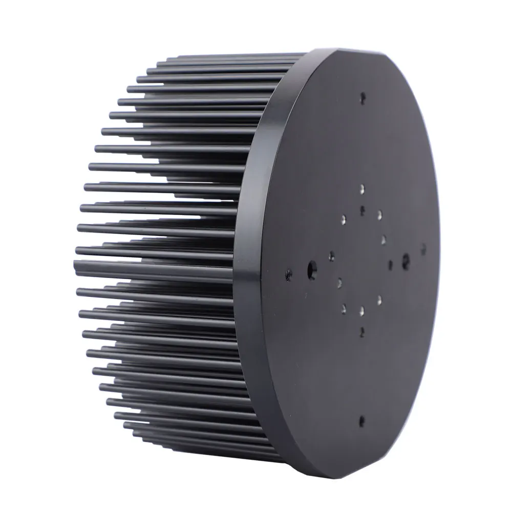 الألومنيوم بالوعة الحرارة 150 مللي متر x H70mm قبل الحفر led تنمو مصباح المبرد ل كري cxb3590 المواطن Clu048 1212 cob led مصفوفة