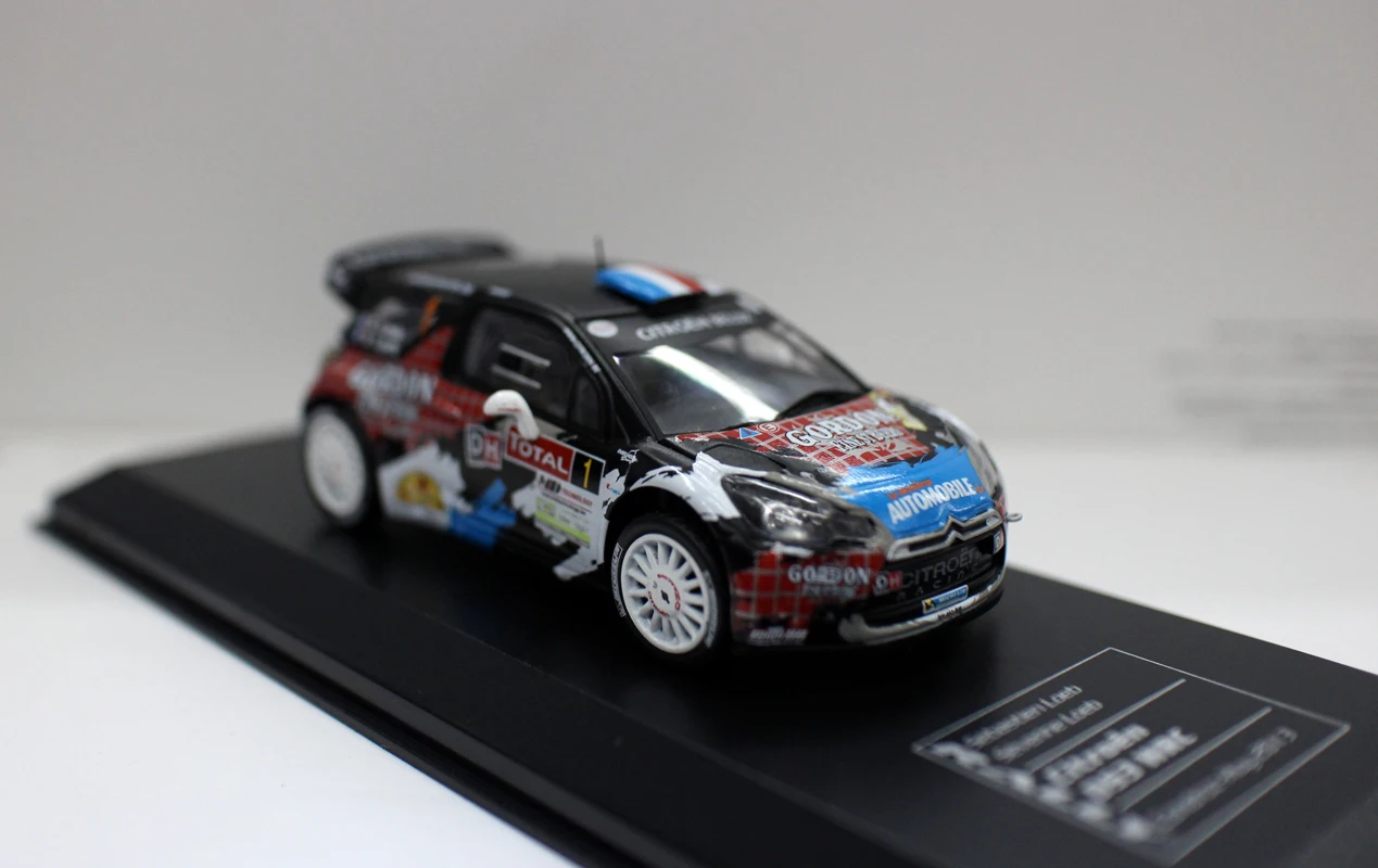 Diecast Club 1/43 Scale CitrRoen DS3 WRC 2013 Rally Racing Cars Model for collection gift