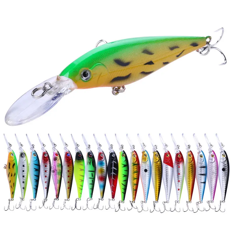 1pc  10cm 9g Hard Minnow Fishing Lure Topwater Floating Wobblers Crankbait Bass Artificial Baits Pike Carp Lures