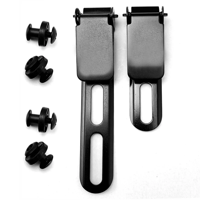 1piece Kydex Waist Clip Universal Knife Scabbard Waist Clip K Sheath Kydex K Clip Waist Clip Stainless Steel Clip