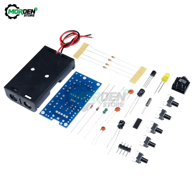 DC1.8-3.6V Wireless Stereo FM Radio Kit Audio Receiver PCB FM Module Kits Learning Electronics For Diy 76MHz-108MHz