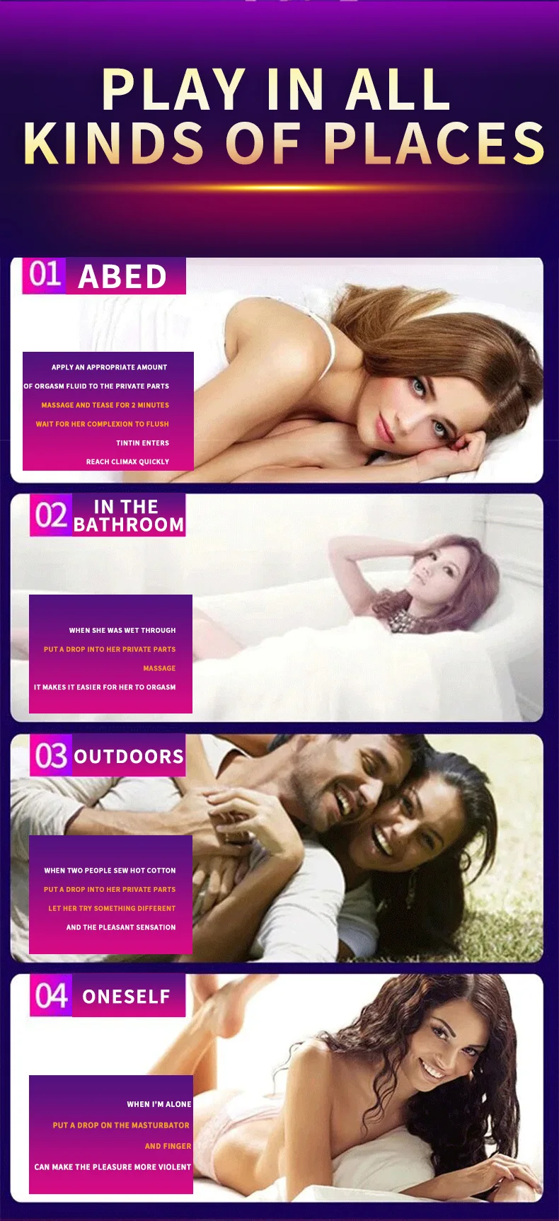 Aceite de ducha para orgasmo femenino, Gel potenciador de la Libido, estimulador Vaginal, fuerte y intenso, mejora el clímax, Aceite Corporal apretado