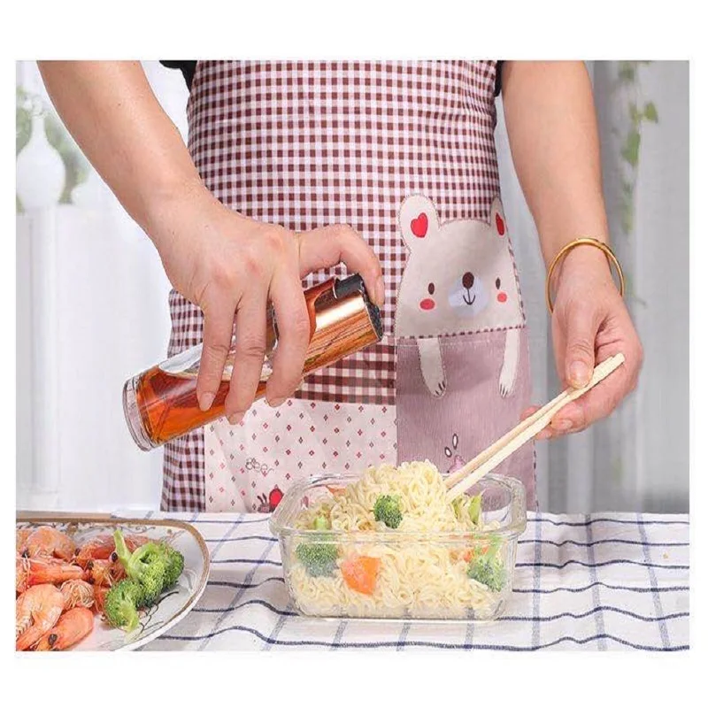 

Kitchen Baking Oil Cook Oil Spray Empty Bottle Vinegar Bottle Oil Dispenser Cooking Tool Salad BBQ Cooking Glass Oil sprayer