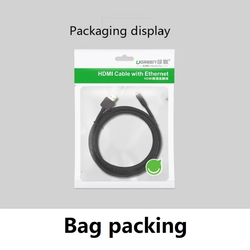 Kabel HD mikro 3D 4K X 2K pria, adaptor antarmuka kompatibel HDMI berlapis emas Premium tinggi untuk ponsel Tablet TV garis adaptor kamera