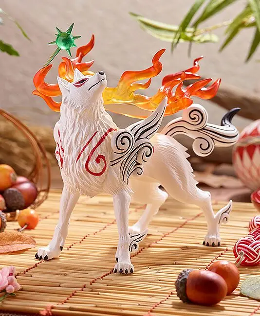Original GSC Pop Up Parade Okami Amaterasu Ammako Ammy pvc figure statue Model Figurals Brinquedos