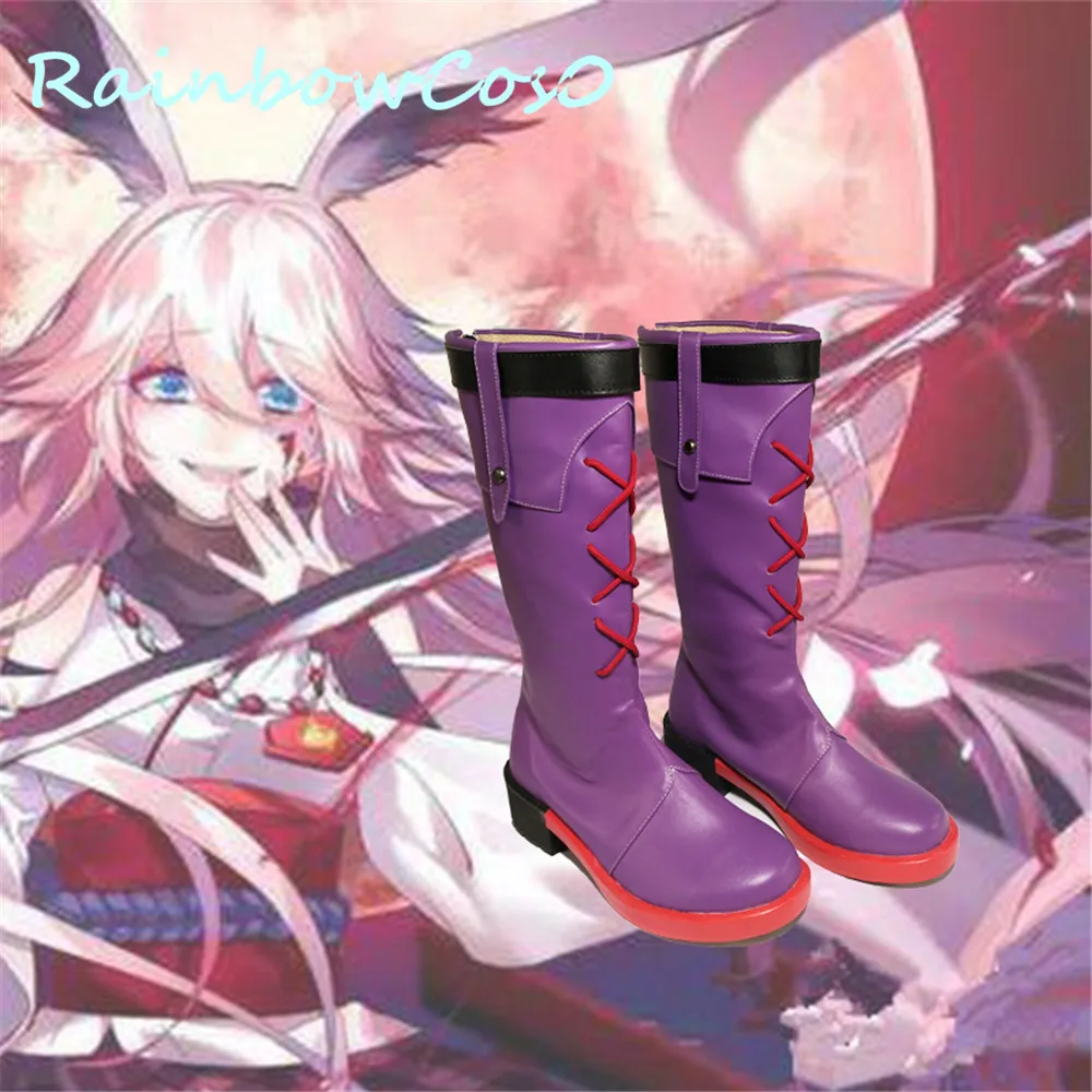 ผลกระทบ Honkai 3 Yae คอสเพลย์รองเท้ารองเท้า RainbowCos0 คริสต์มาสเกมอะนิเมะฮาโลวีน
