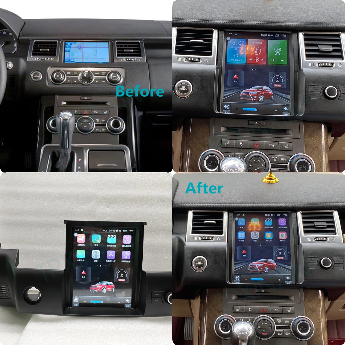 

For Land Rover Range Rover Sport L320 2009+ Android 10 Car Stereo Car Radio with Screen Tesla Radio Player Car GPS Navigation