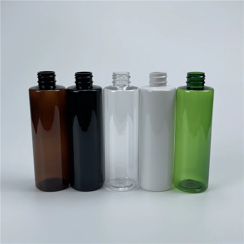 200ml X 30 Aluminum Screw Cap Cosmetic Plastic Bottles Personal Care Packaging Bottle For Toner Emollient Water Essential Oil