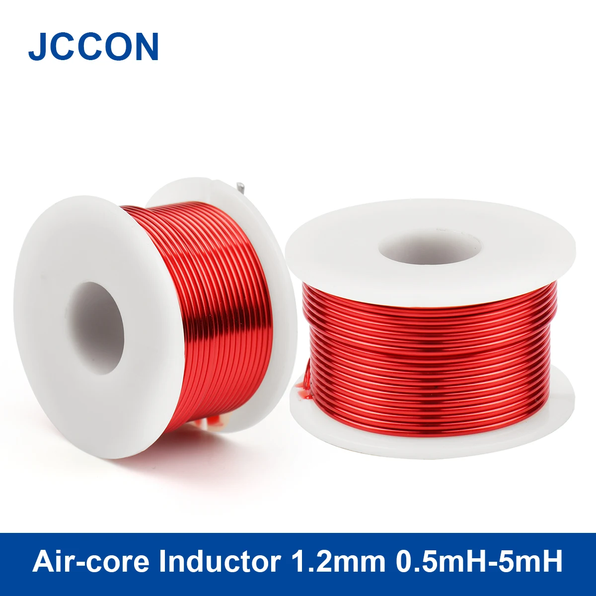 

Air-core Oxygen-Free Copper Inductor Speaker Crossover Hollow Frame Inductor Coil Frequency Divider Coil Inductance 1.2mm 0.5mH