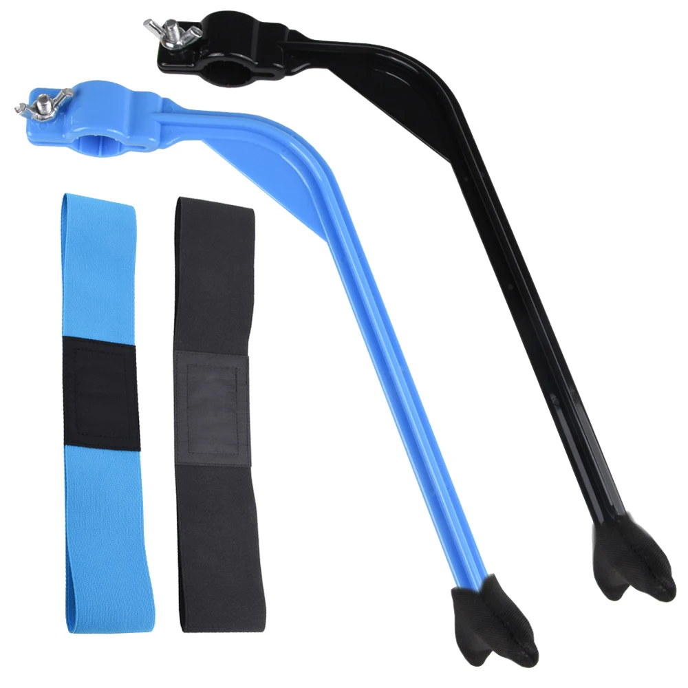 4 Pc/Set Golf Swing Training Aid Arm Band Trainer for Men Women Beginner Practice  Blue and Black