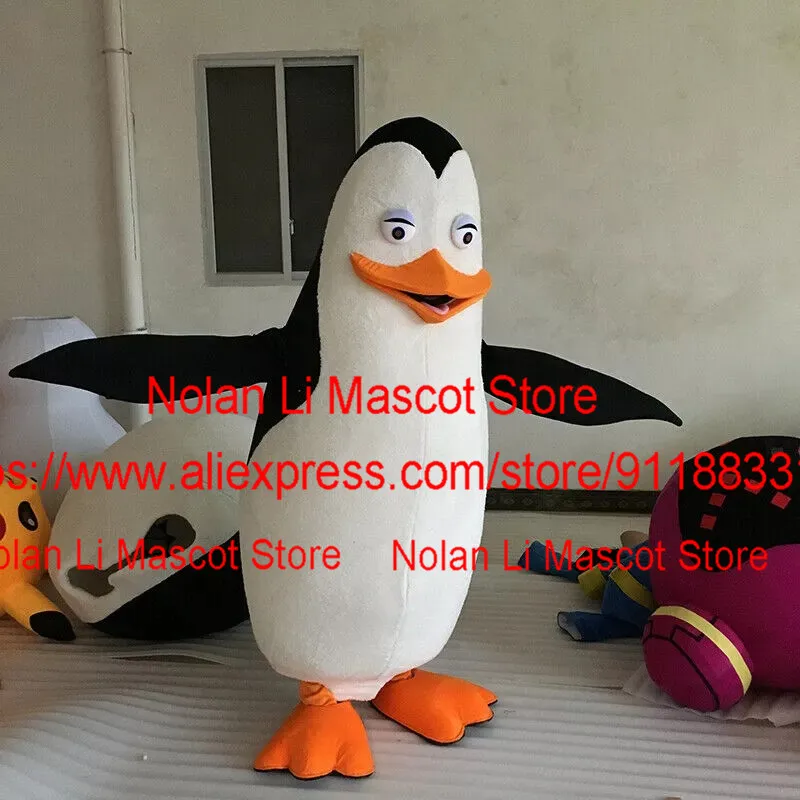 Hot Sale Penguin Mascot Costume Fancy Dress Cartoon Anime Cosplay Adult Size Birthday Party Christmas Gift 1109