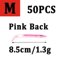 50 piezas rosa m