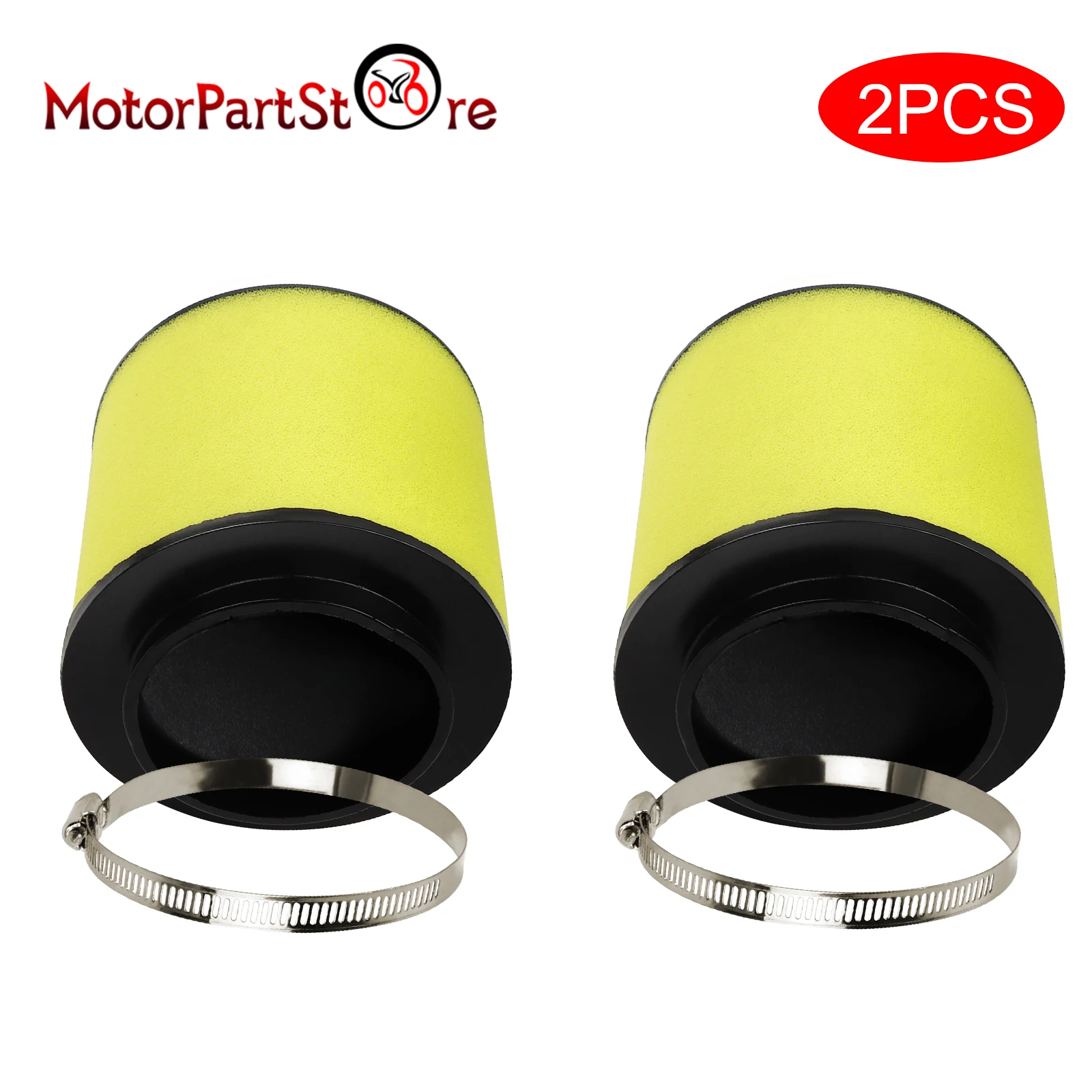 

2pcs Air Filter for Honda Foreman 500 TRX500FM Rincon 680 Rubicon 500 TRX400X TRX400EX TRX450R 17254-HP0-A00