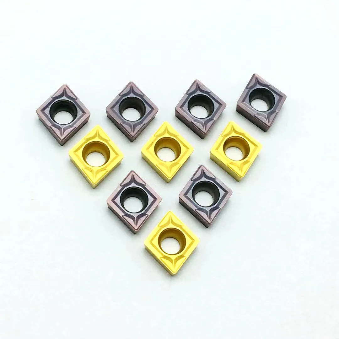 Inserto in metallo duro CCMT09T304 vvp15tf UE6020 US735 CCMT060204 fresa per utensili per tornitura di metalli CCMT 09T308 utensile CNC