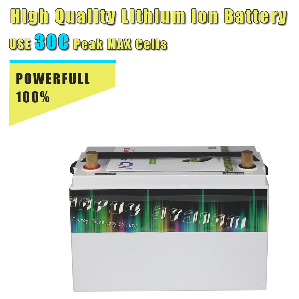 24V 80AH 100AH Lithium ion Battery for Boat Yatch Solar Energy storage system IP68 Waterproof Battery