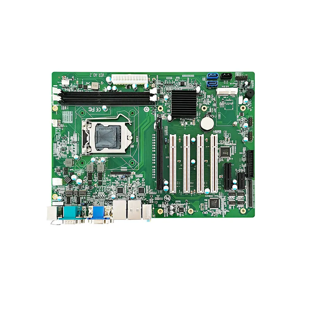 intel H81/B85 4th i3-4130/i5-4570/i7-4770 ATX Motherboard VGA/DVI/EDP/6*COM/7*USB/LVDS Mainboard 4*PCI