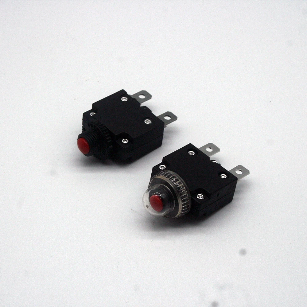 1pcs 2A 3A 5A 6A 8A 10A 15A 20A 25A 30A Circuit Breaker Overload Protector Switch Fuse Overload Overcurrent Reset Insurance