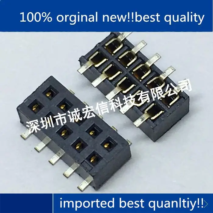 10PCS original brand new CLP-105-02-L-D 1.27mm pitch 10P board to board SAM C original connector