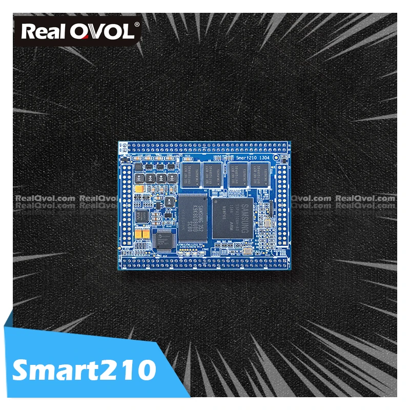 

RealQvol FriendlyELEC Smart210 CPU плата S5PV210 Cortex A8 512 МБ/1 ГБ RAM Поддержка Android Linux WinCE6