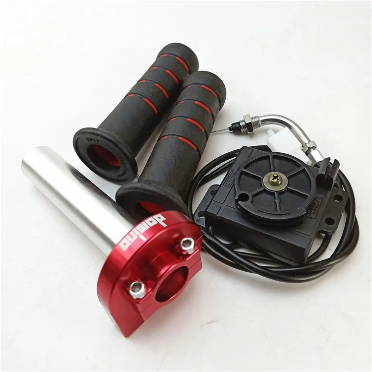 CNC Aluminum Alloy Quick Turn Twist Throttle Fuel Oil Handlebar Control Grips Accelerator For Motorcycle Scooter Dirt Bike