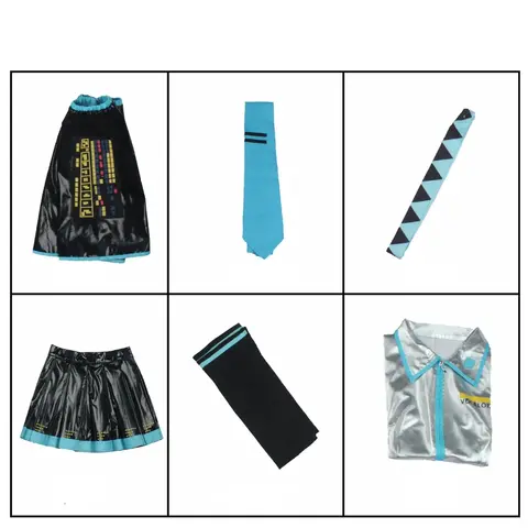 10 best sales Hatsune Miku cosplay-dräkt - №9
