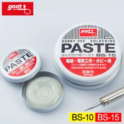 Original japão goot BS-15 hobby uso resina pasta de solda nw.50g fraco ácido fluxo de soldagem