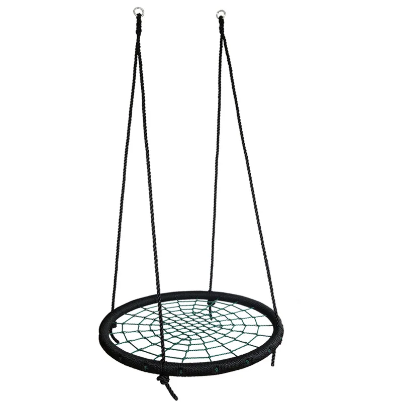 New Outdoor Swing Hammock Rope 40-inch Spider Web Swing Detachable and Easy To Install Picnic Camping Leisure Products