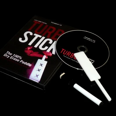 Turbo Stick (DVD + Gimmick) Magic Tricks Magia Paddle Close Up Street Mentalism Illusions Gimmick Props Magie Shows Magicians