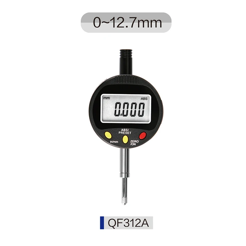 

High Precision 0.001mm Digital Indicator Electronic Micrometer Digital 0-12.7mm Dial Indicators Gauge With Retail Box