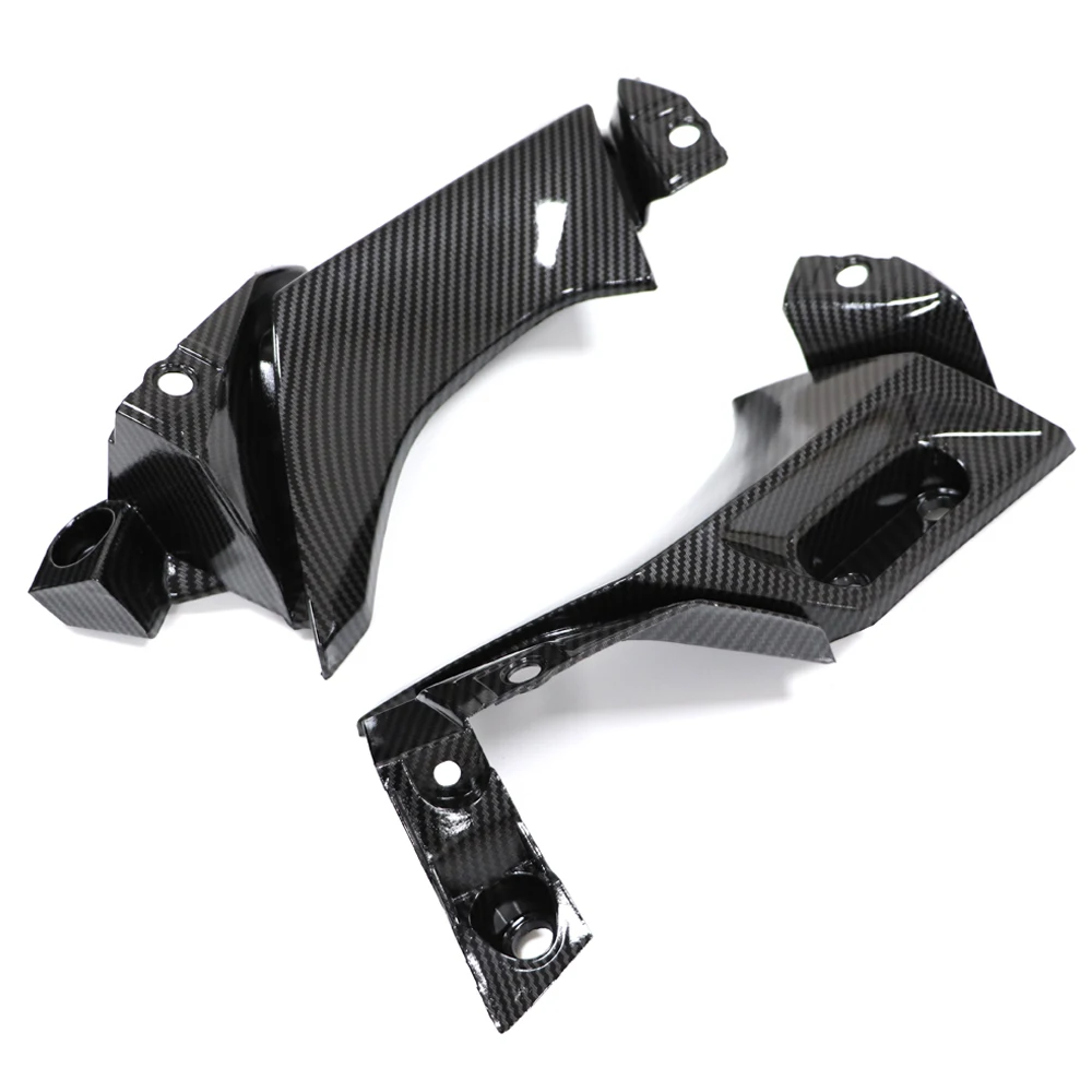 Pair Carbon Fiber Side Mid Middle Fairing Panel Cover For Yamaha YZF R1 2004-2006