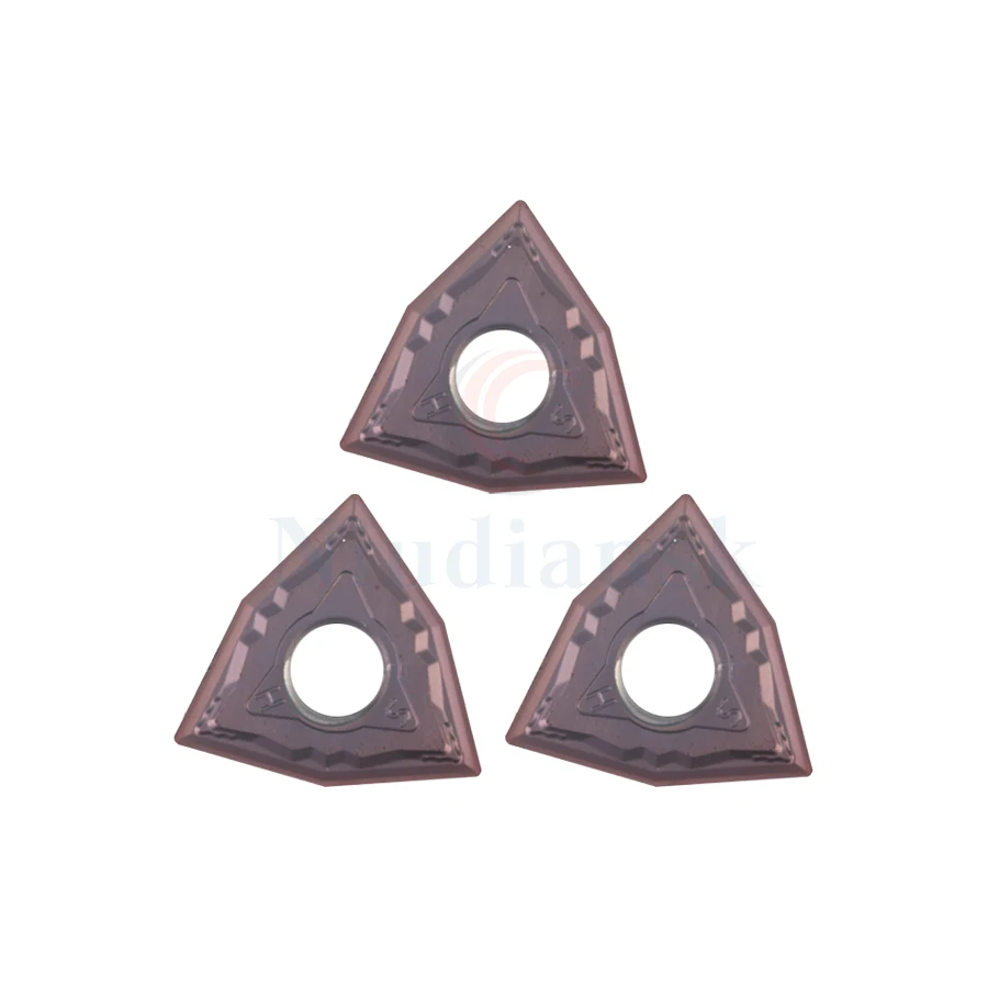 Utensili per tornio CNC WNMG080404-HS LF6018 WNMG080408-HS il carburo LF6018 inserisce gli utensili di tornitura esterni, per la lavorazione dell'acciaio inossidabile