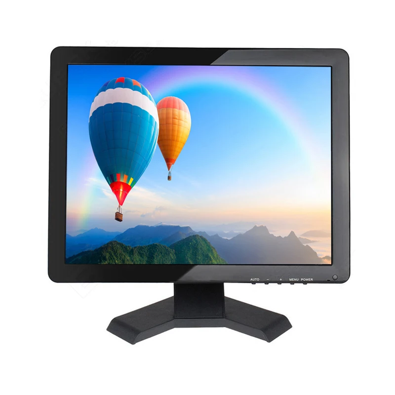 

New 15 Inch 1024*768 Desktop LCD Plastic Monitor With HDMI BNC VGA AV USB Interface