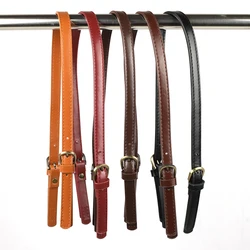 2PCS/Lot Women Shoulder Strap Brand Luxury Bag Strap Solid Color Bright Leather Adjustable Length 65cm-71cm for Bag Accessories