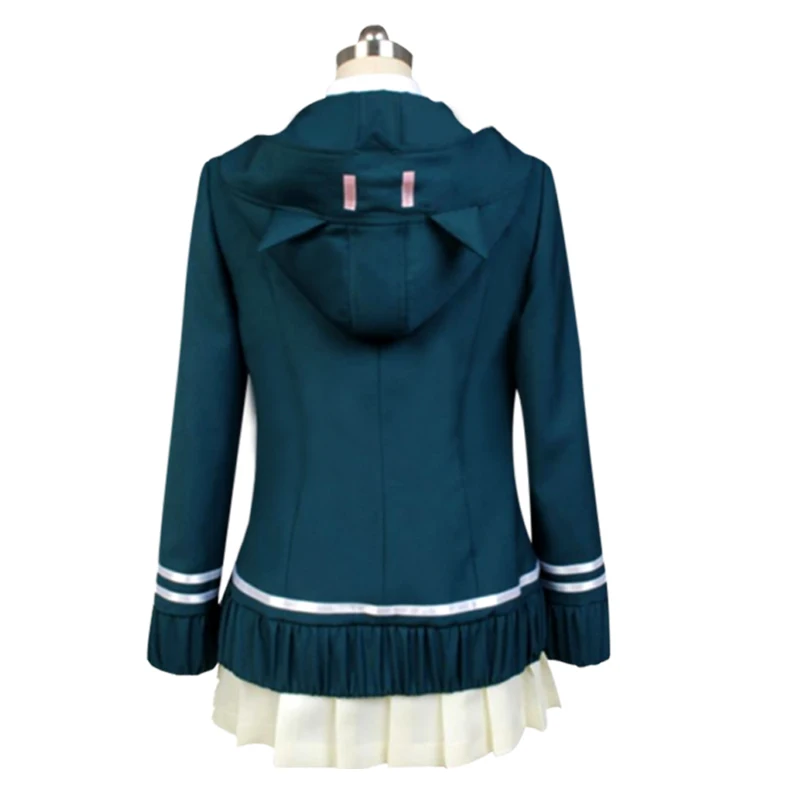 Anime Danganronpa Nanami ChiaKi Cosplay Costume Long-sleeved Jacket Short Skirt Loli Skirt High School Students Uniform Wig