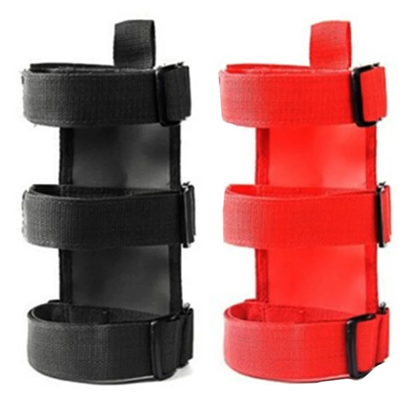 Car Roll Bar Fire Extinguisher Holder Car Accessories Fire Extinguisher Mount Strap for Wrangler TJ JK JL 97-18