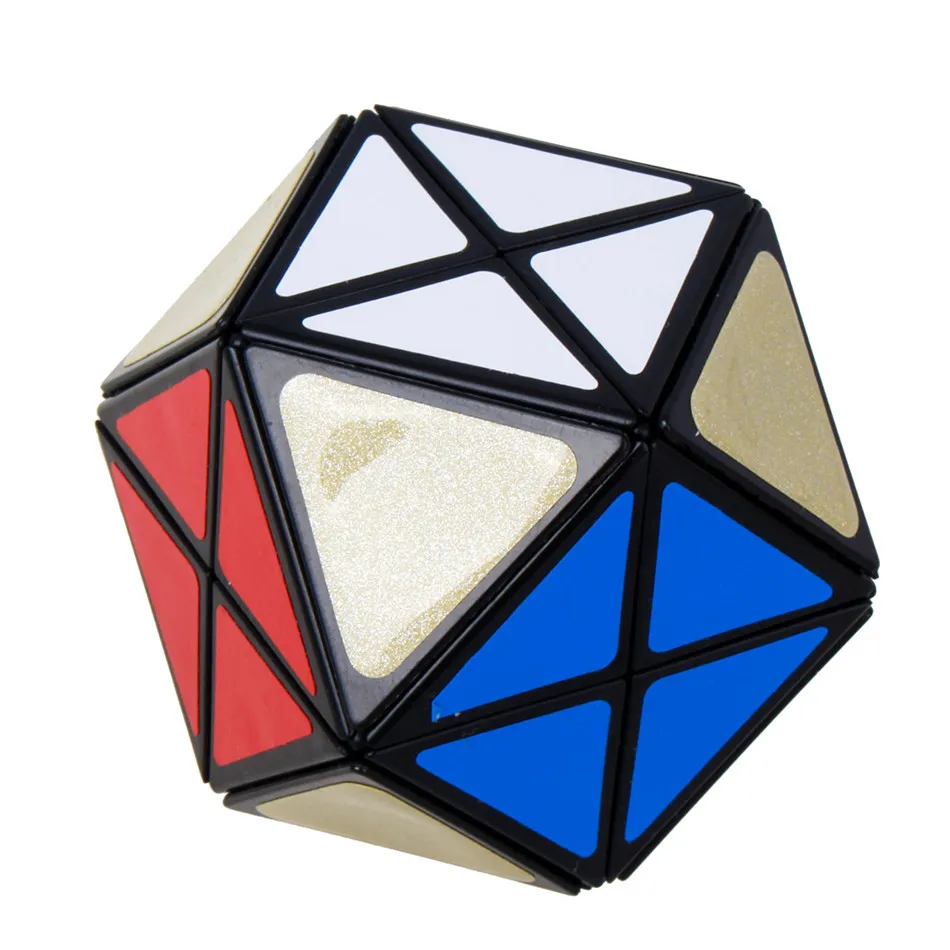 LanLan 12 Axis Tetrahedron Magic Cube Puzzle Antistress Brain Teasers Educational cubo magico Puzzle Toy For Children Kids Gift