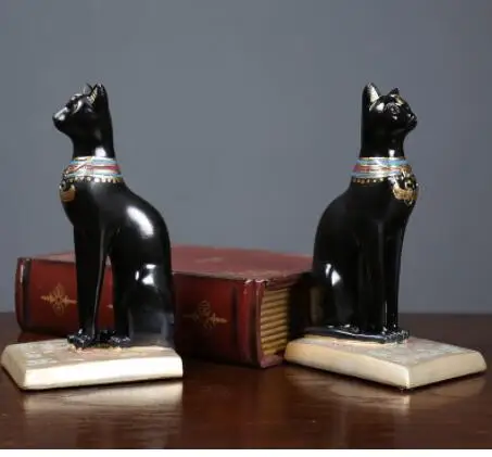 American idea gets rich Egypt cat god study office adornment places practical bookrely tabletop handicraft