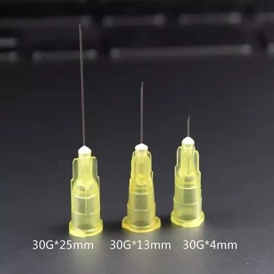 thin face needles tips 13mm 4mm super small needle 32G34G