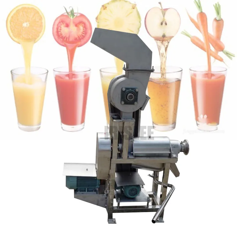 cold press juice juicer extractor machine screw press dewatering machine with low speed