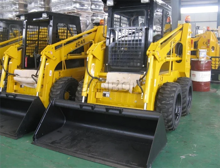SY65 SYNBON Hydraulic Control Mini Skid Steer  Loader  Small Garden Backhoe