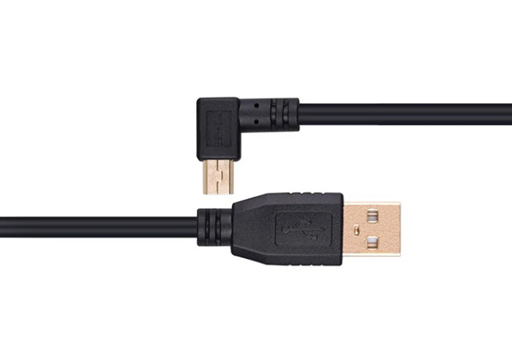2M 3M 10M 20M 30M 90-Grad 5-Pin Mini-USB-Kabel Lade- und Datenübertragungs-Verlängerungskabel für digitale Überwachungskameras und Netzwerke – Detail 3