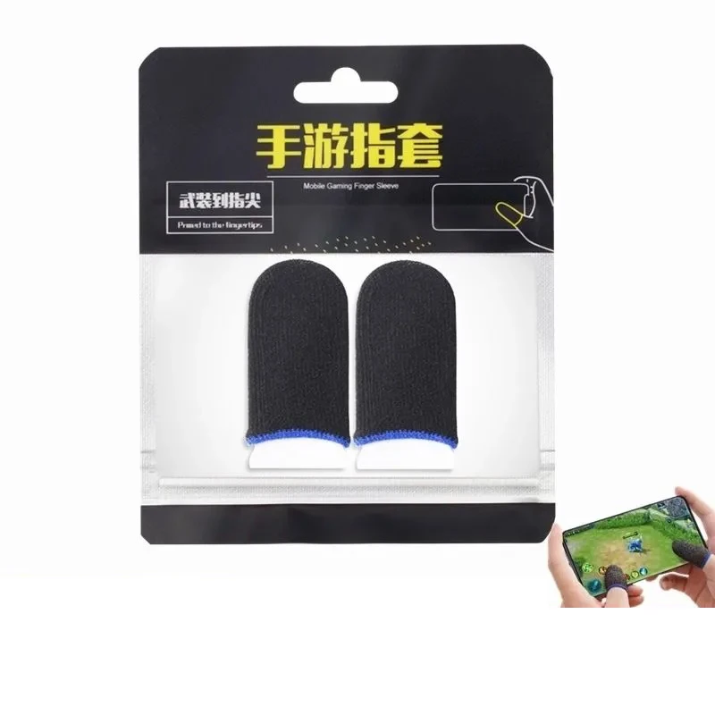 ใหม่นิ้วมือเกมสำหรับ PUBG เหงื่อป้องกัน-Scratch Sensitive เกม Touch Screen Finger Thumb ถุงมือ